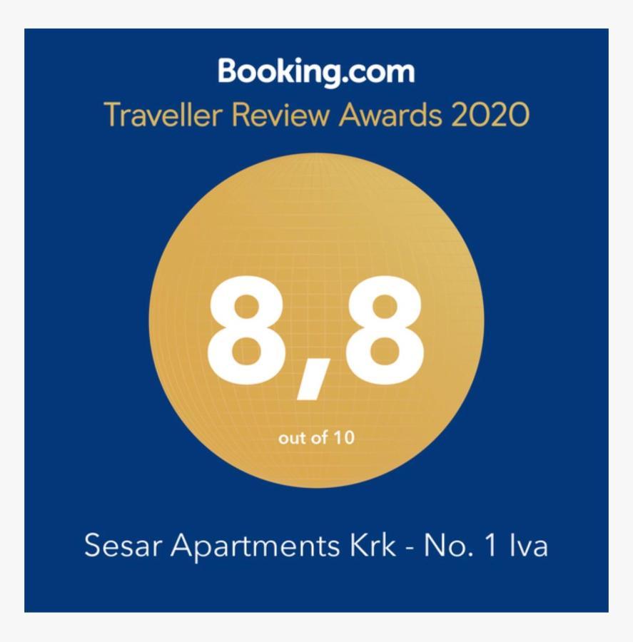 Sesar Apartments Krk - No. 1 Iva Krk Town Bagian luar foto